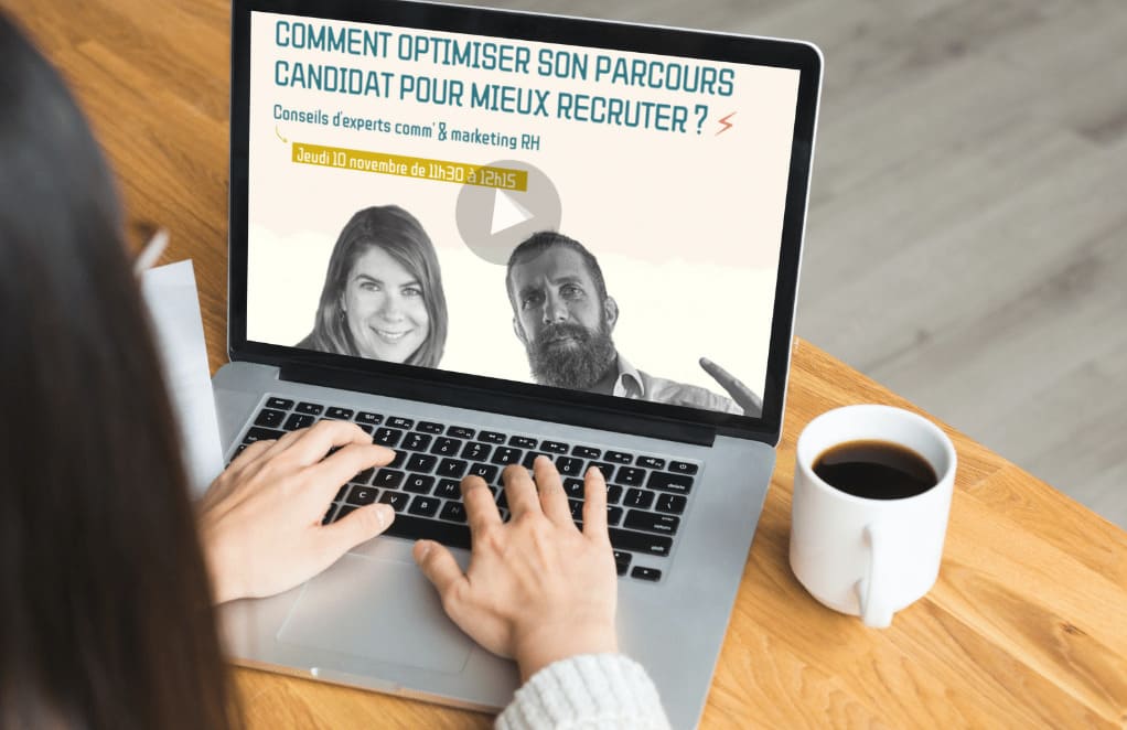 webinar pour savoir comment optimiser le parcours de candidat RH