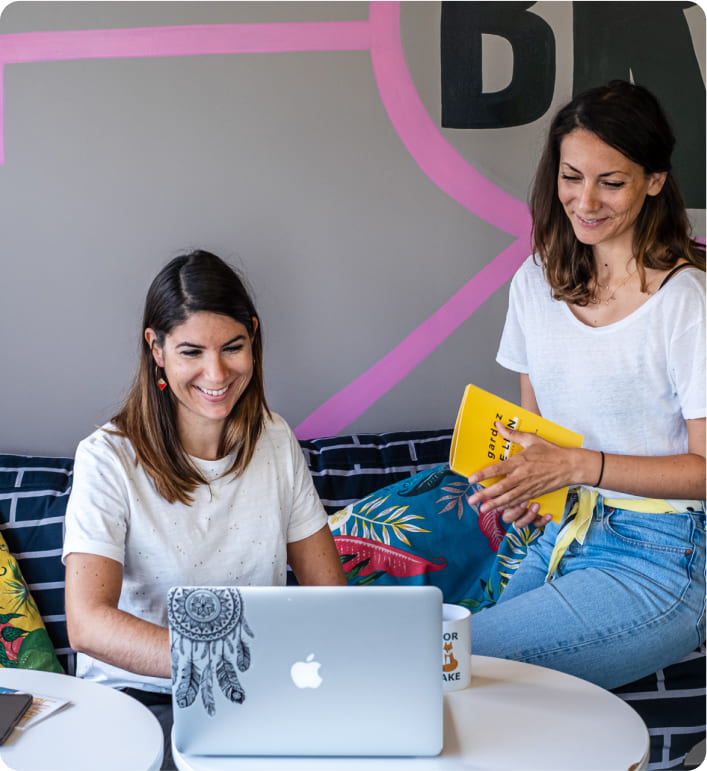 Cécile et Charlotte, les deux associées du cabinet spécialisée dans l'accompagnement RH